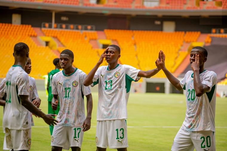 UFOA-A U17 : le Sénégal frappe fort face à la Mauritanie