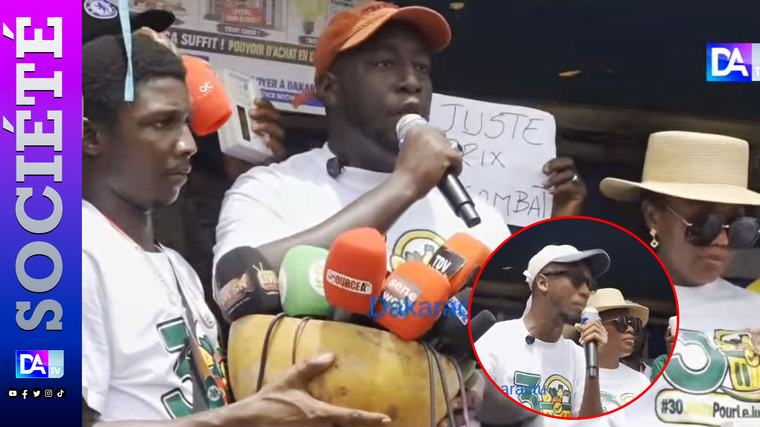Vie chère / Marche des paniers vides : Bathie Drizzy salue la mobilisation et précise que l'initiative est apolitique
