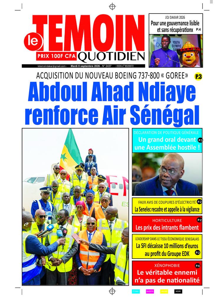 Commentaires sur « Les Sénégalais doivent faire bloc » : Alioune Guèye s’oppose à la filialisation de la SENELEC par leewinedia@hotmail.com