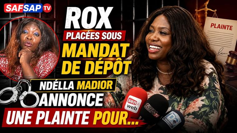 Rox placée sous mandat de dépôt : Ndélla Madior Diouf annonce de porter plainte pour…. (Vidéo)