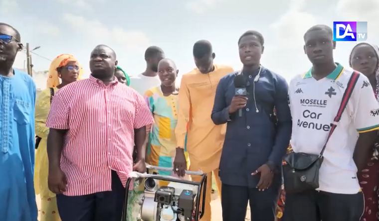 Inondations à Touba- L’ancien depute Matar Diop distribue des motopompes et des vivres à IX populations sinistrées