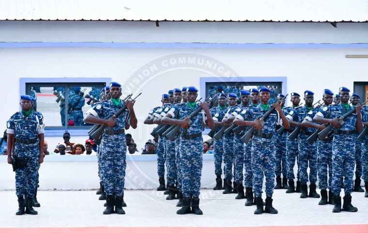 Kébémer : 415 jeunes gendarmes auxiliaires présentés au drapeau